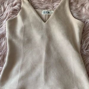 Suede Tank